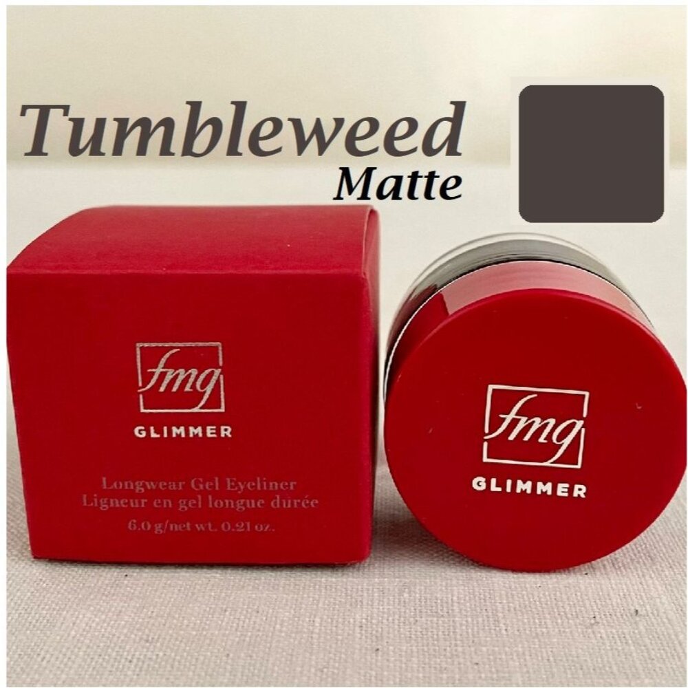 FMG Glimmer Longwear Gel Eyeliner Tumbleweed 6.0g / 0.21 Oz Dark Brown